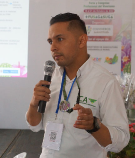 Whilmer Pardo en ExpoPlantas 2022