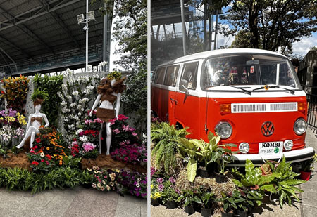 LYG Agroflowers y Bot&aacute;nica decoraron ExpoPlantas