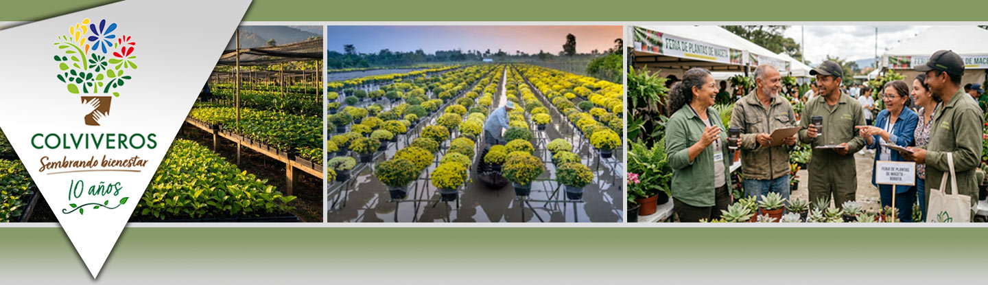 Colviveros: Viveristas y Produtores de Ornamentales