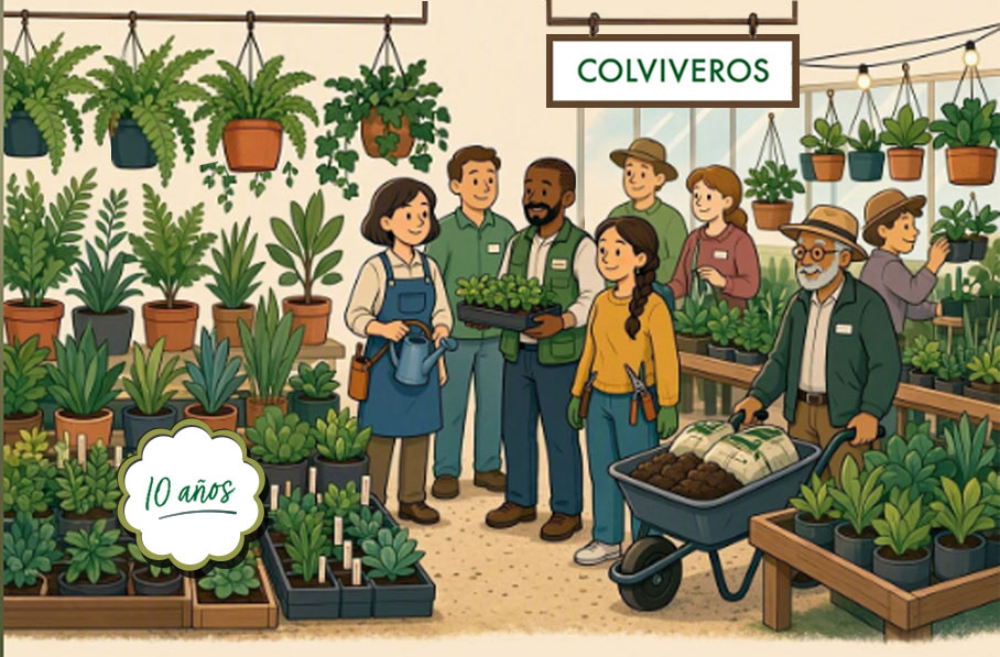 Colviveros, 10 a&ntilde;os impulsando el viverismo